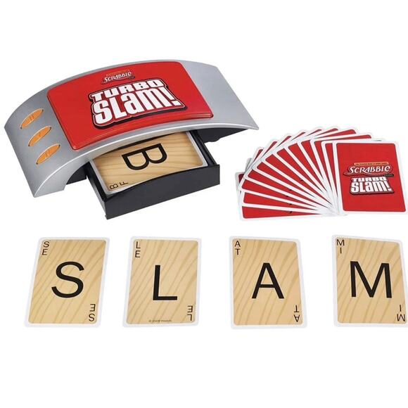 Hasbro Scrabble Electronic Turbo Slam Board Game - Picture 3 of 5